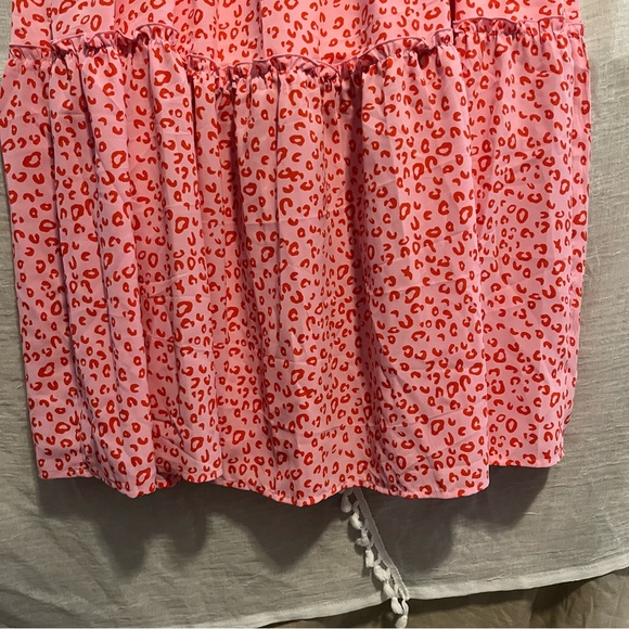 Pink Tiered Maxi Skirt for Casual Resort Wear - Picture 5 of 12